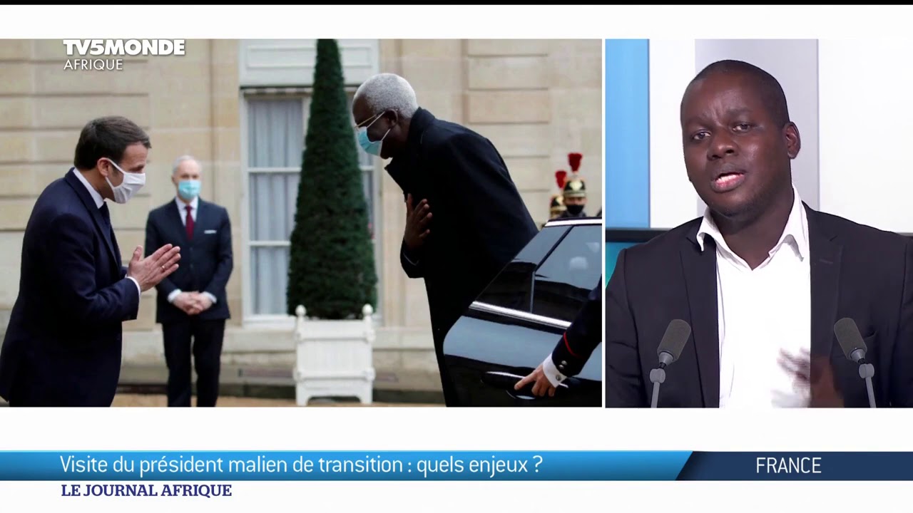 Mali : le président Bah N'Daw en visite en France