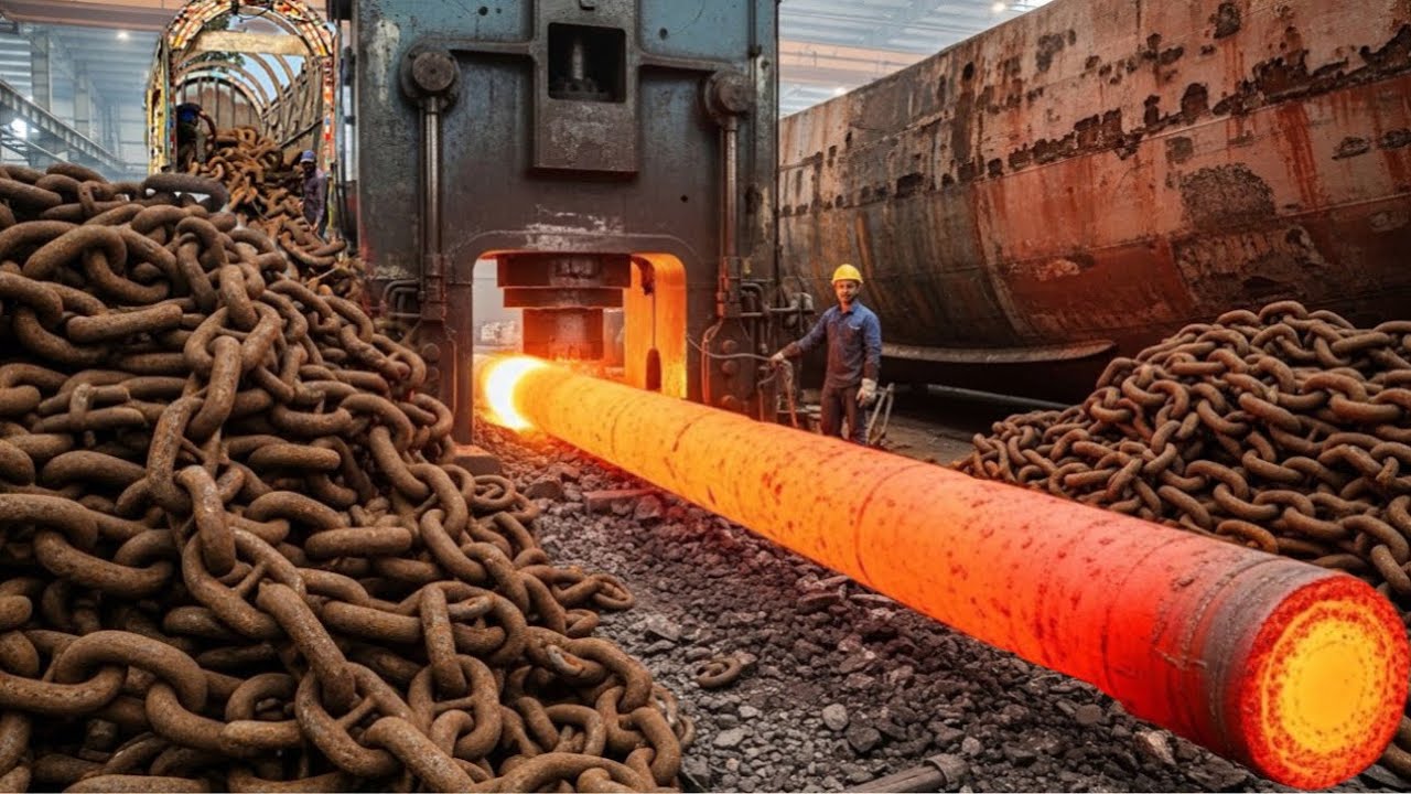 Inside the Steel Factory - How Wire Rods Are Made From Iron Ore Mining || Full Process