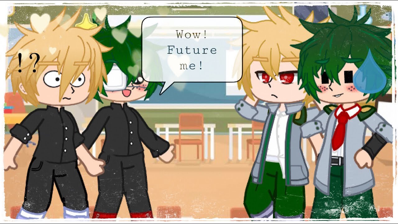 Bakugo and Deku meet past themselves 🧡💚|🍥🐁Nezumi🐁🍥|#BkDk #BNHA
