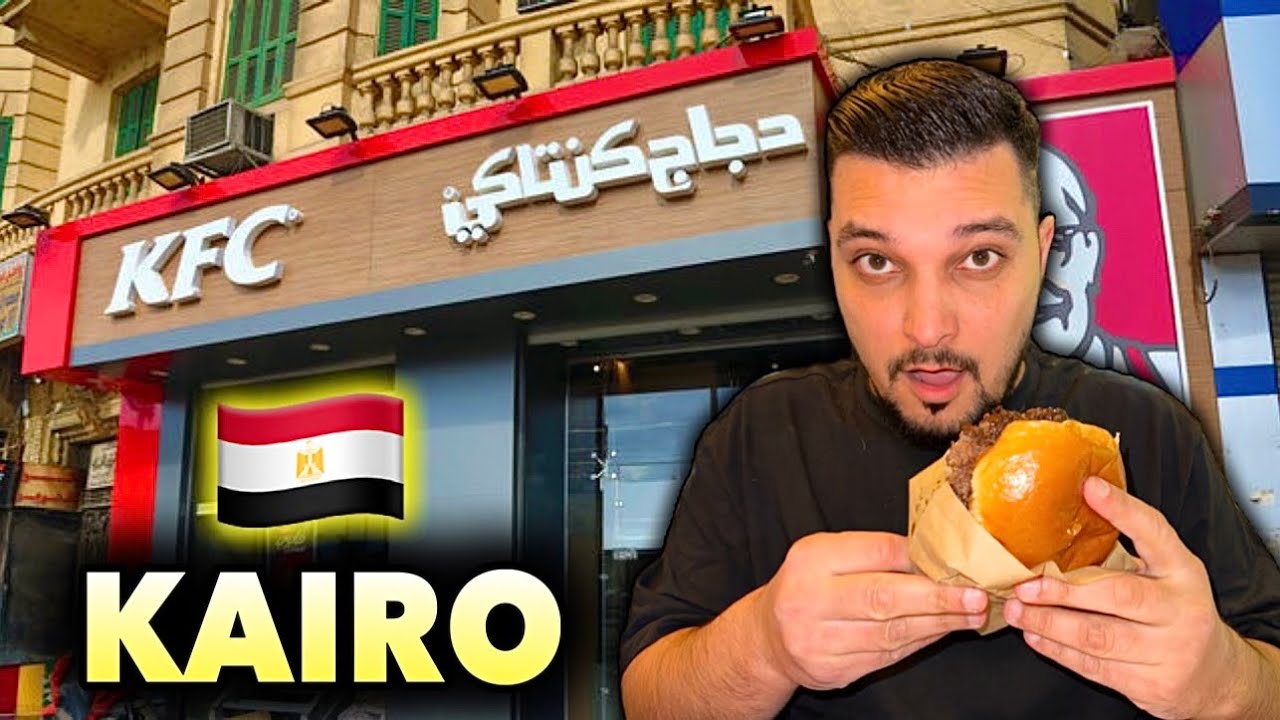 Wie schmeckt KFC in Ägypten? 🤯🇪🇬 (musste fast kotzen)