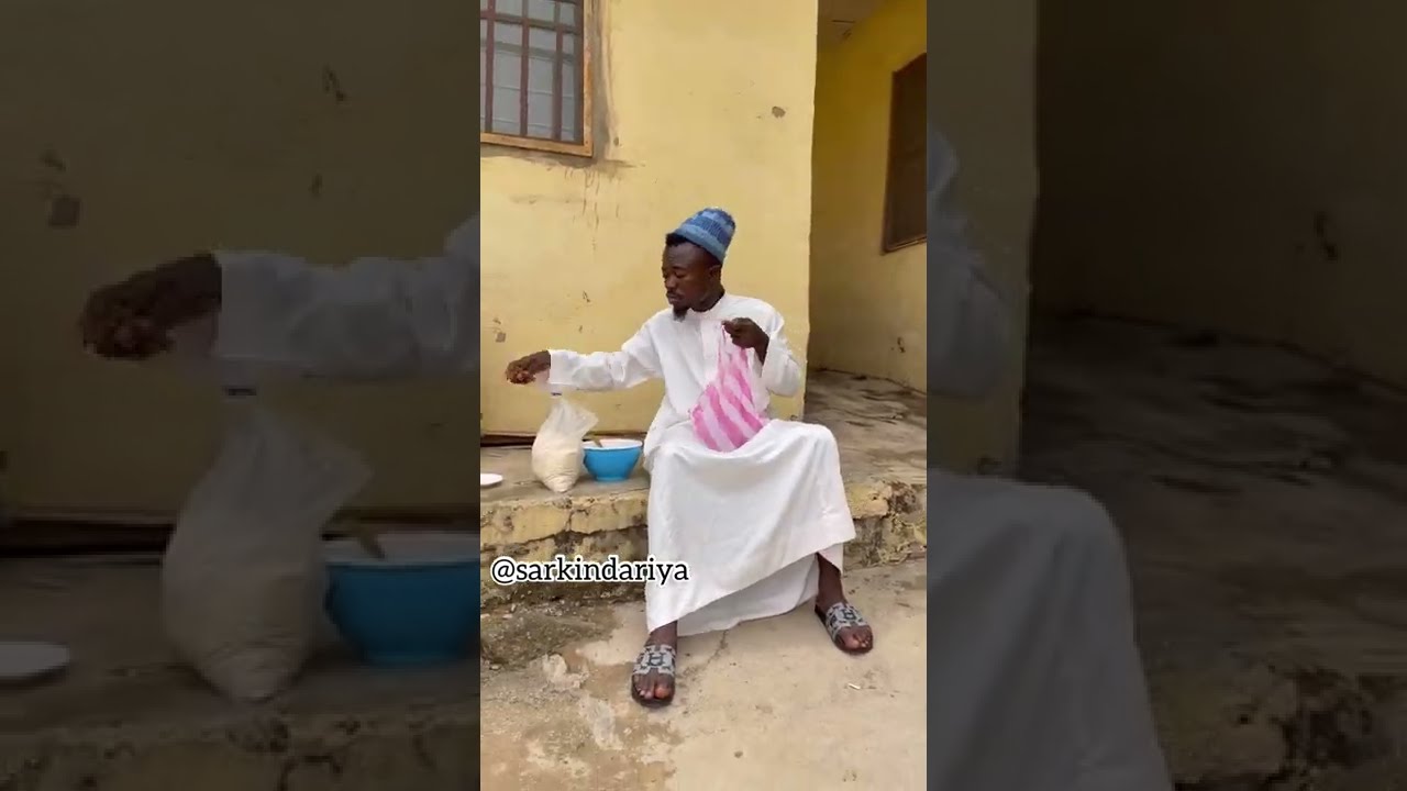 how to drink Garri without going blind in Nigeria | sarkin dariya #comedy | #jokes #nigeria
