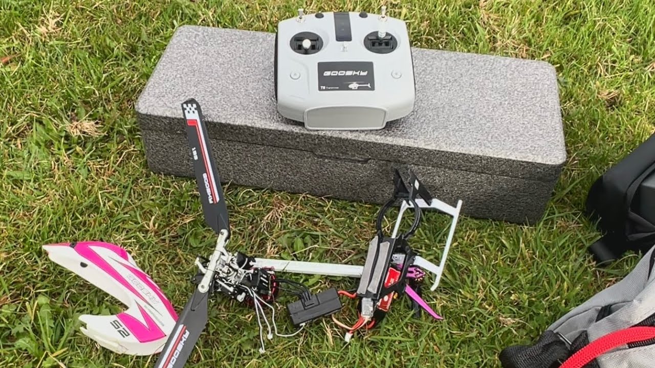 Радиоуправляемый вертолет Goosky S2 MAX. Уничтожен. #goosky #rchelicopter