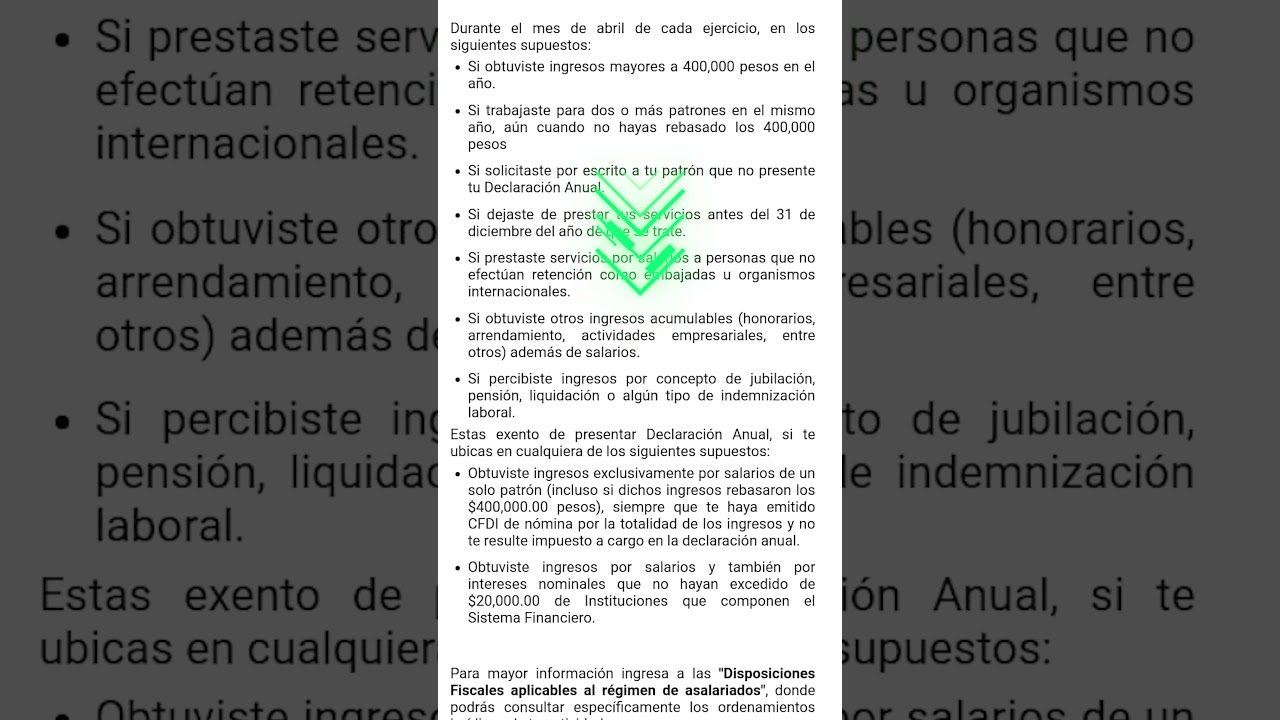 Quiénes deben presentar la DECLARACIÓN ANUAL 