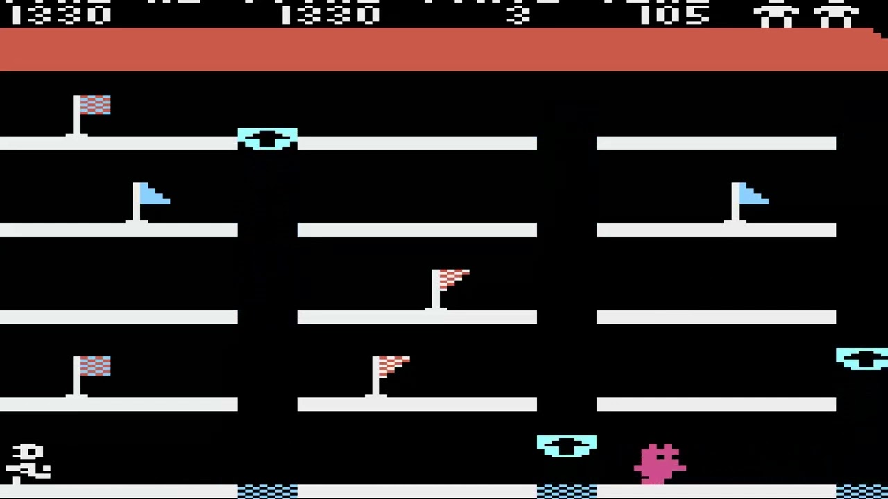 FULLSCREEN ATARI 8BIT XL XE Lift Inufuto 2022 ELEVATOR ELEMENTS 400 800 600 1200 1400 1450 ATARIMANI