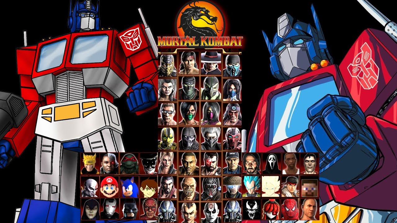 MORTAL KOMBAT 9 | OPTIMUS PRIME MOD | HARD LADDER | GAMEPLAY (4K60FPS)