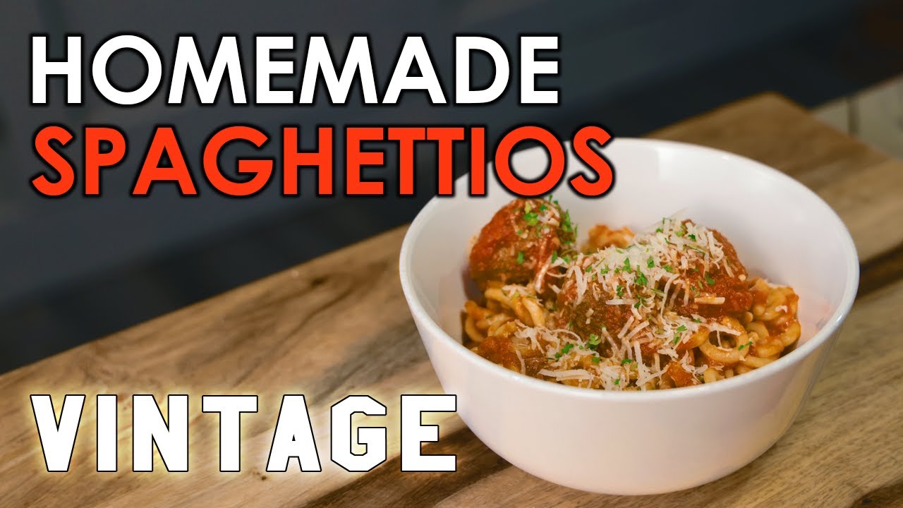 🍝Can I Make SpaghettiOs Adults Would Enjoy? 🍝 Homemade 60s SpaghettiOs Recipe | Vintage Recipe |