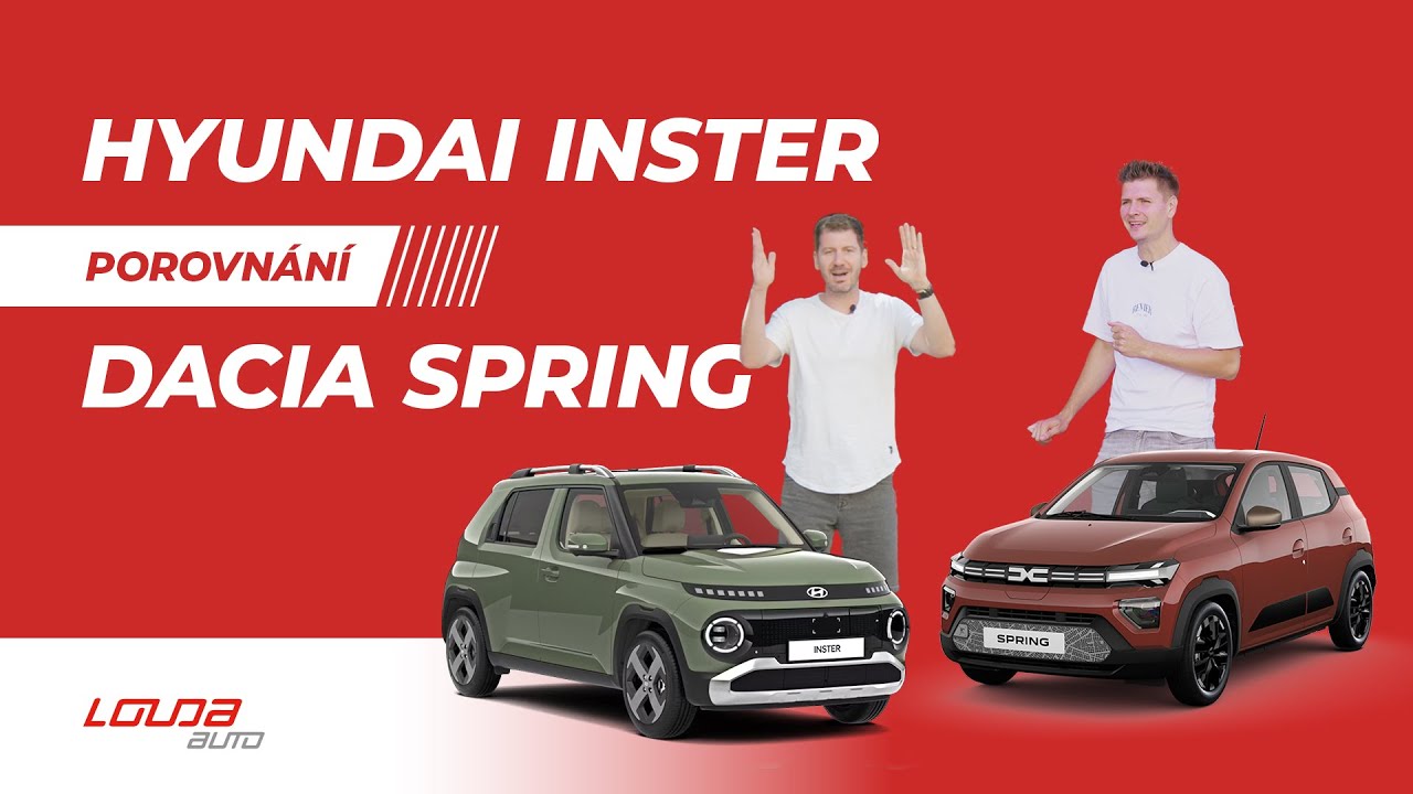 Hyundai Inster vs Dacia Spring: Souboj nejdostupnějších elektromobilů