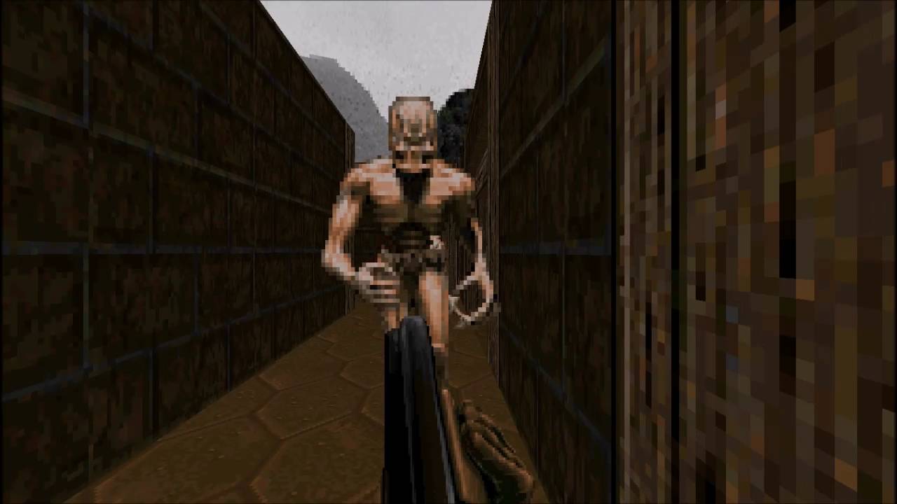 Arch-vile in PlayStation Doom