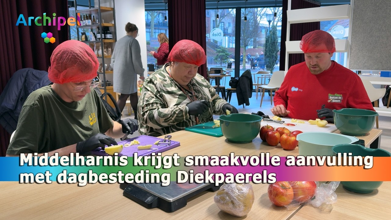 Middelharnis krijgt smaakvolle aanvulling met dagbesteding Diekpaerels