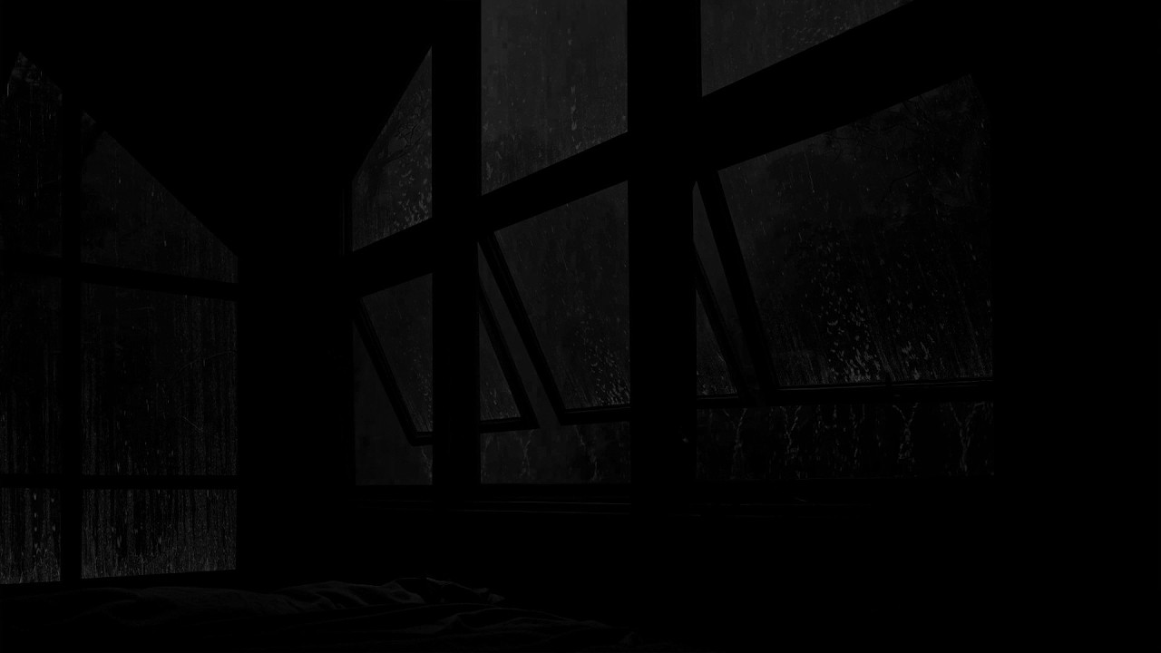 Quiet Window Rainfall in the Night | Gentle Rain for Falling Asleep Fast