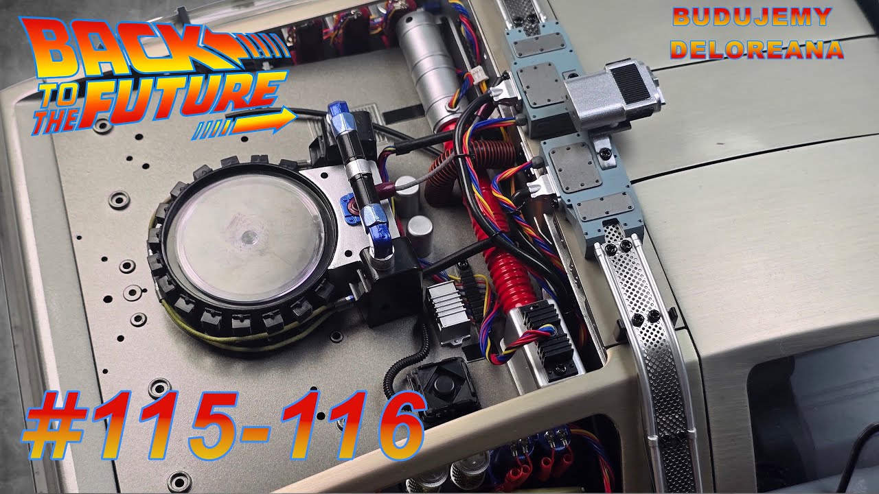 Build With Me Delorian 115-116 PL:)From Back to the Future.