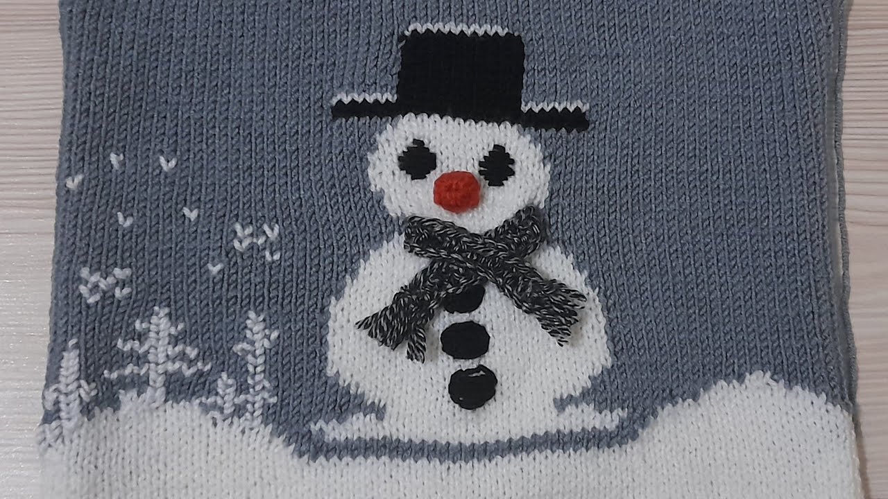 ☃️KARDAN ADAMIN ☃️YAPILIŞI /MAKING OF THE SNOWMAN #örgü #örgümodelleri #örgüteknikleri #reklamdeğil