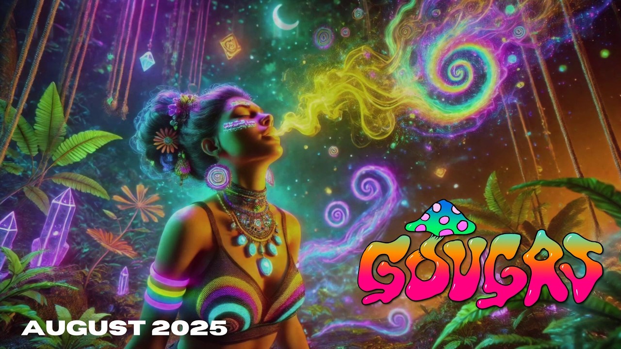 G O U G A S – Psytrance & Goa Trance Mix 🍄👽🎵 | August 2025 | 140–155 BPM
