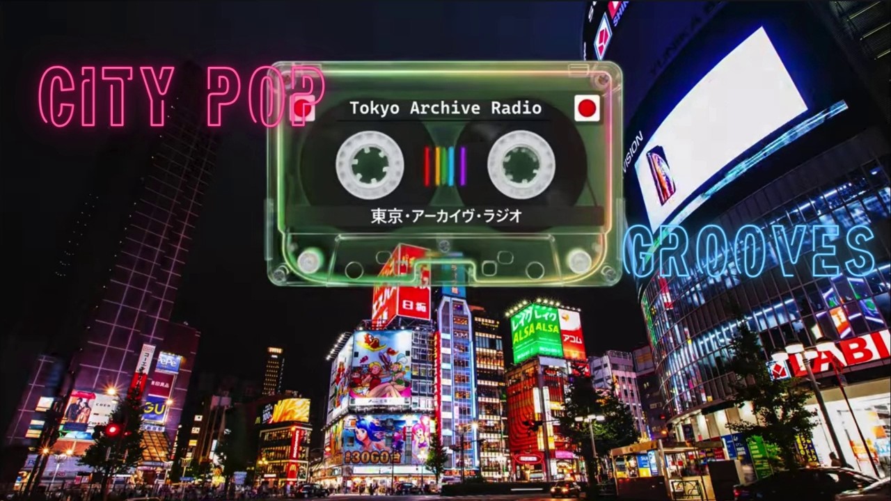 🌃 Japan City Pop 1980s — 100 Min of Bubble Era Grooves | J-Funk & Disco Night | Tokyo Archive Radio