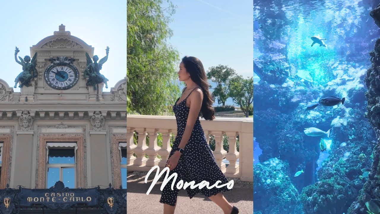 Admiring the Beauty of Monaco 💎 Monte Carlo, Aquarium, & Cozy Walks | A Calm, No-Talking Vlog 🐙