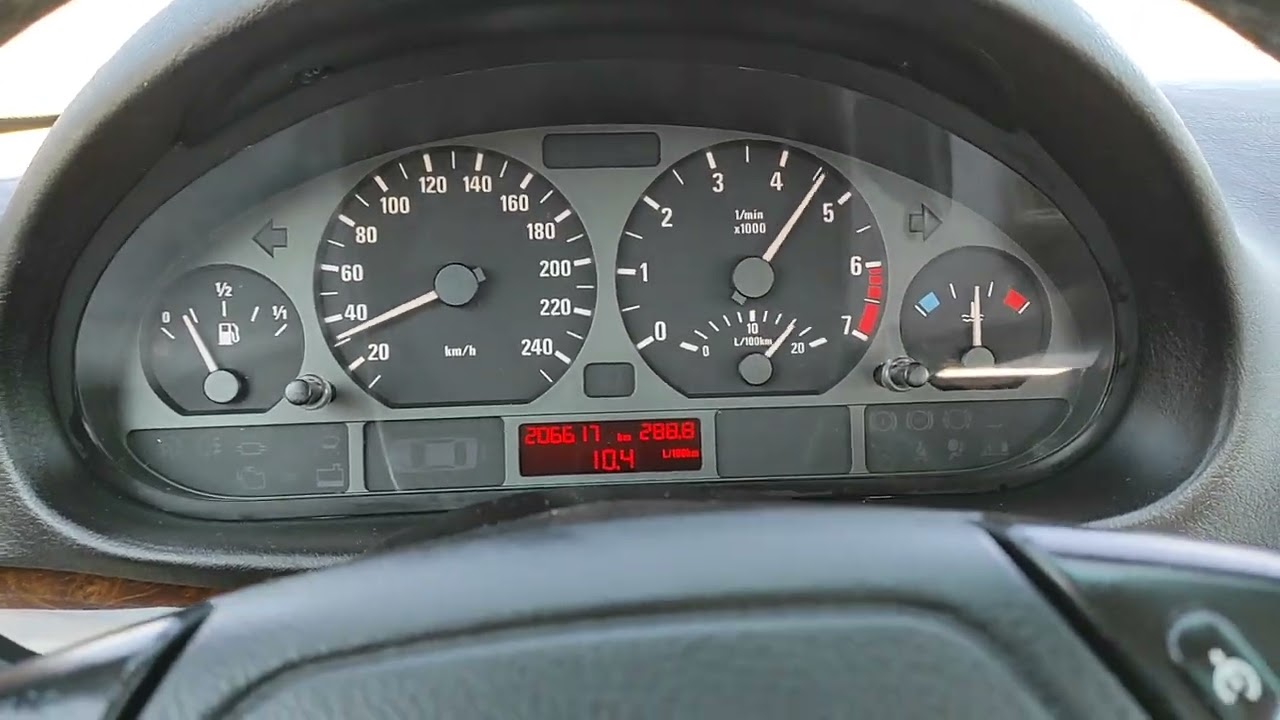 BMW E46 320i 110 kw 0-100 km/h Acceleration