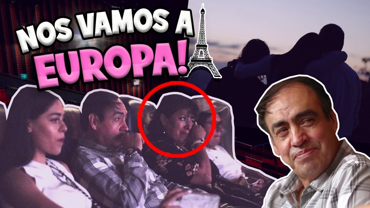 LE REGALO A MIS PAPÁS UN VIAJE A EUROPA *en el CINE*
