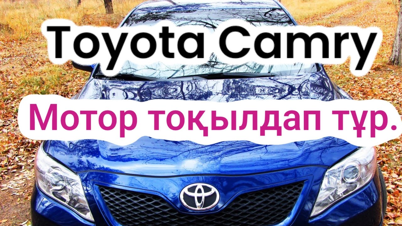 Toyota Camry 2.5 2AR Fe қозғалтқышындағы дауысты анықтап жөндеп бердік!