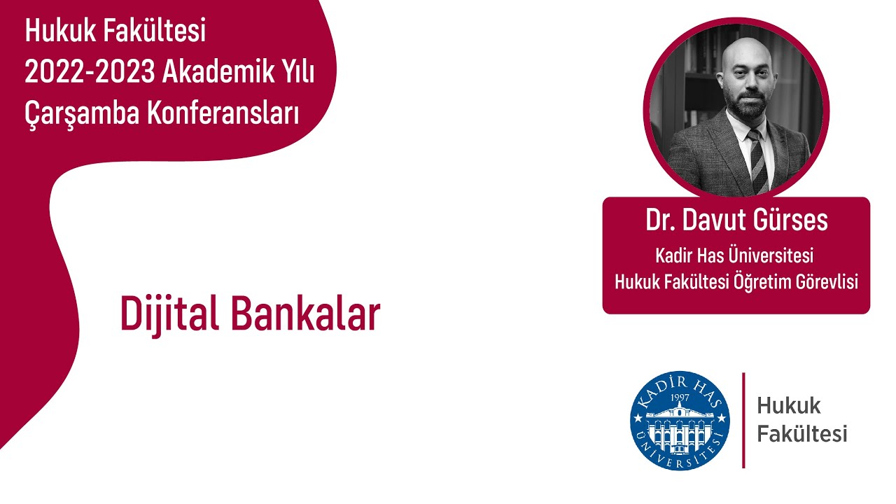 Dr. Davut Gürses - Dijital Bankalar