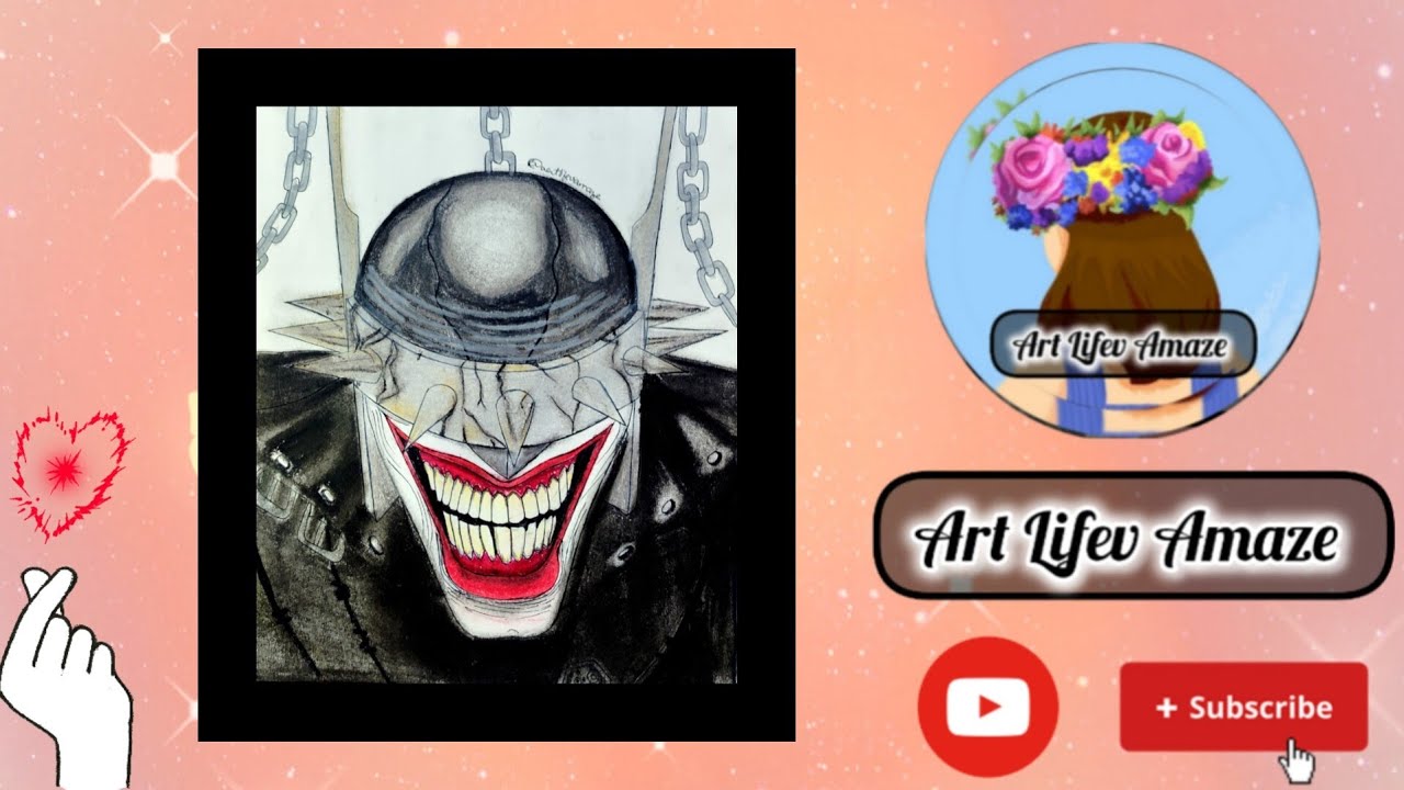How to draw a coloured drawing of The Batman Who Laughs✨✍️ //step by step// for beginners☺️✨