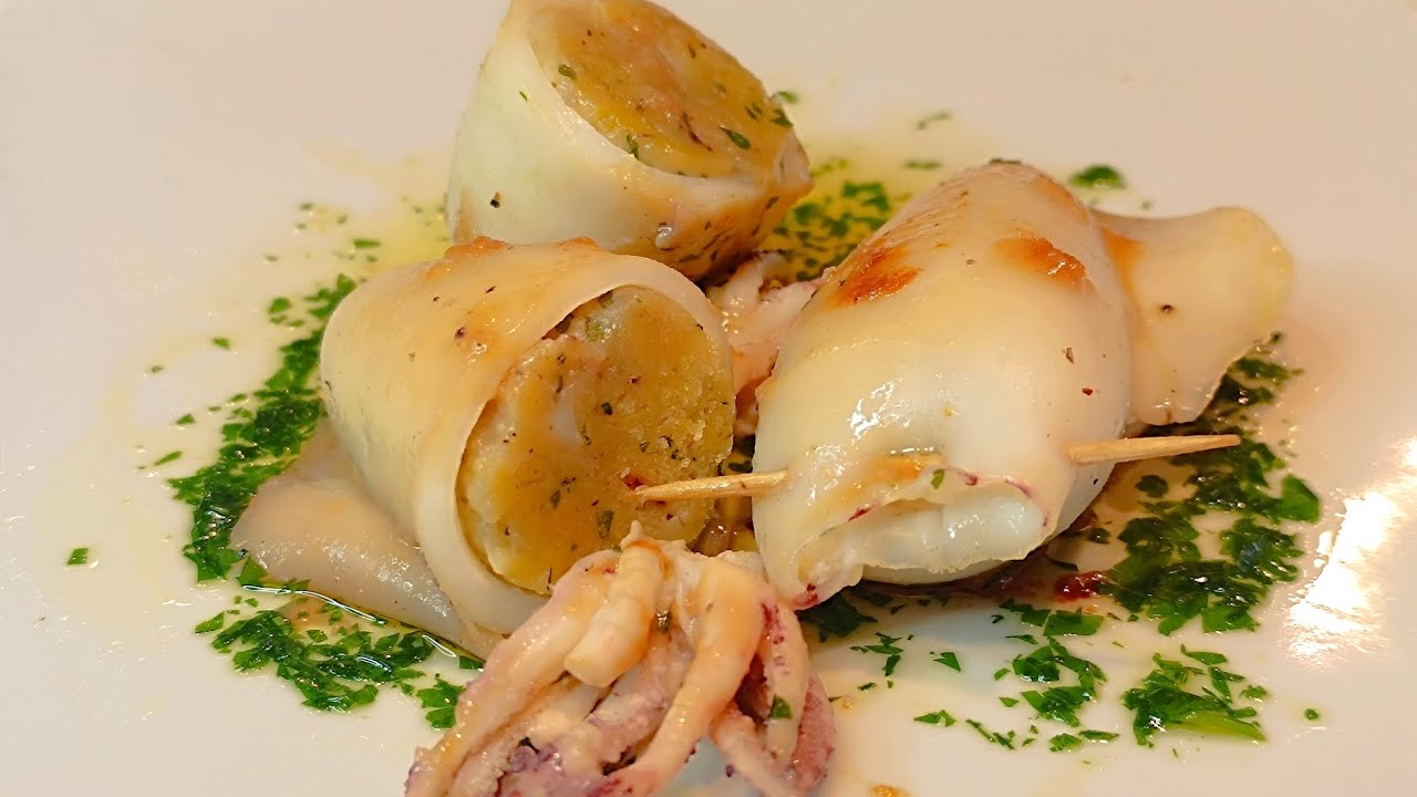 CALAMARI Ripieni Tenerissimi alla ROMAGNOLA ricetta delle FESTE