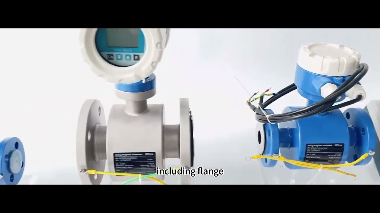 Digital Electromagnetic Flowmeter Liquid Water Slurry Magnetic Flow Meter of conducting liquid