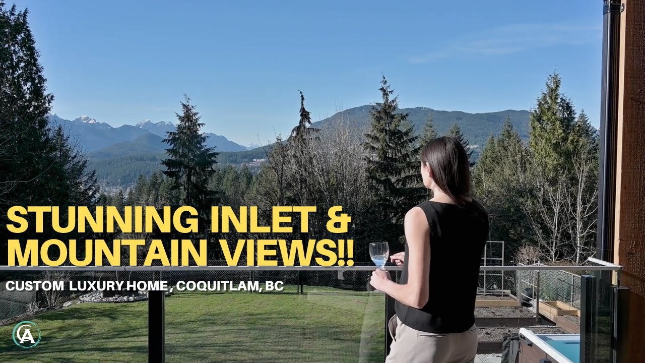 Inside this stunning custom LUXURY home with Inlet & Mountain Views! | Home Tour