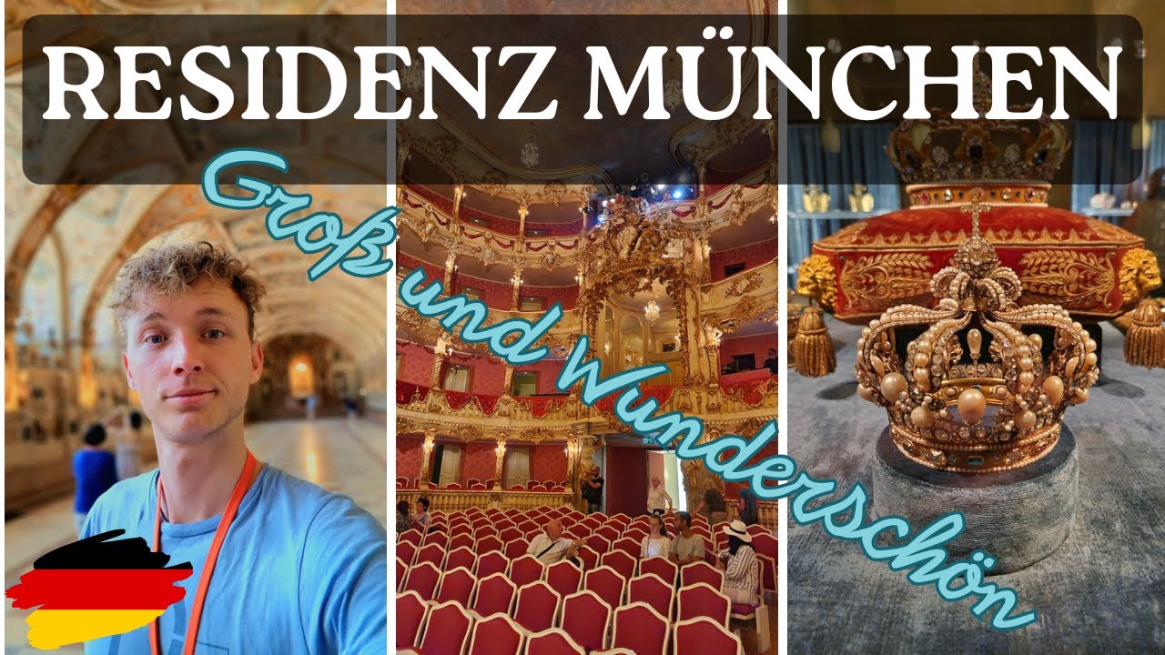 5 Stunden in dem RESIDENZSCHLOSS MÜNCHEN (Review)😍😱4K