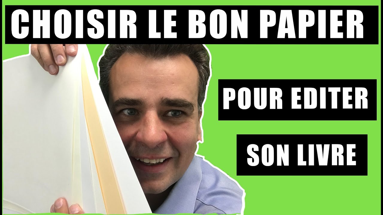 Choisir le bon type de papier pour éditer son livre