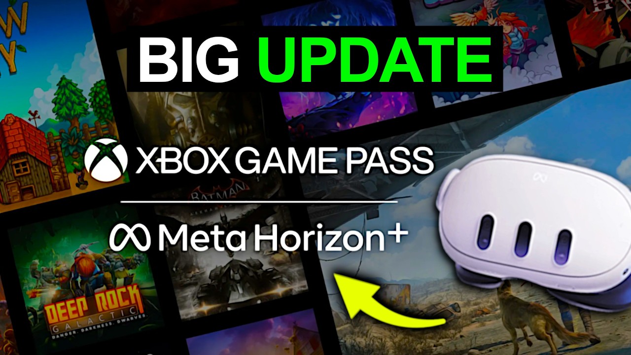 Meta сделала Xbox Game Pass БЕСПЛАТНЫМ на Quest 3/3S