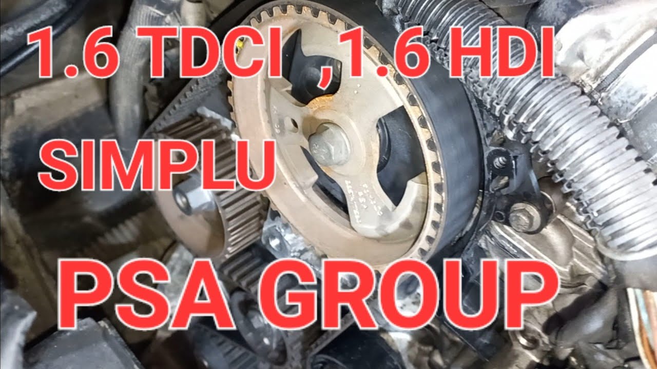 DISTRIBUTIE,   PSA GROUP 1.6 HDI, 1.6 TDCI, PEUGEOT, FORD FOCUS, VOLVO,MAZDA