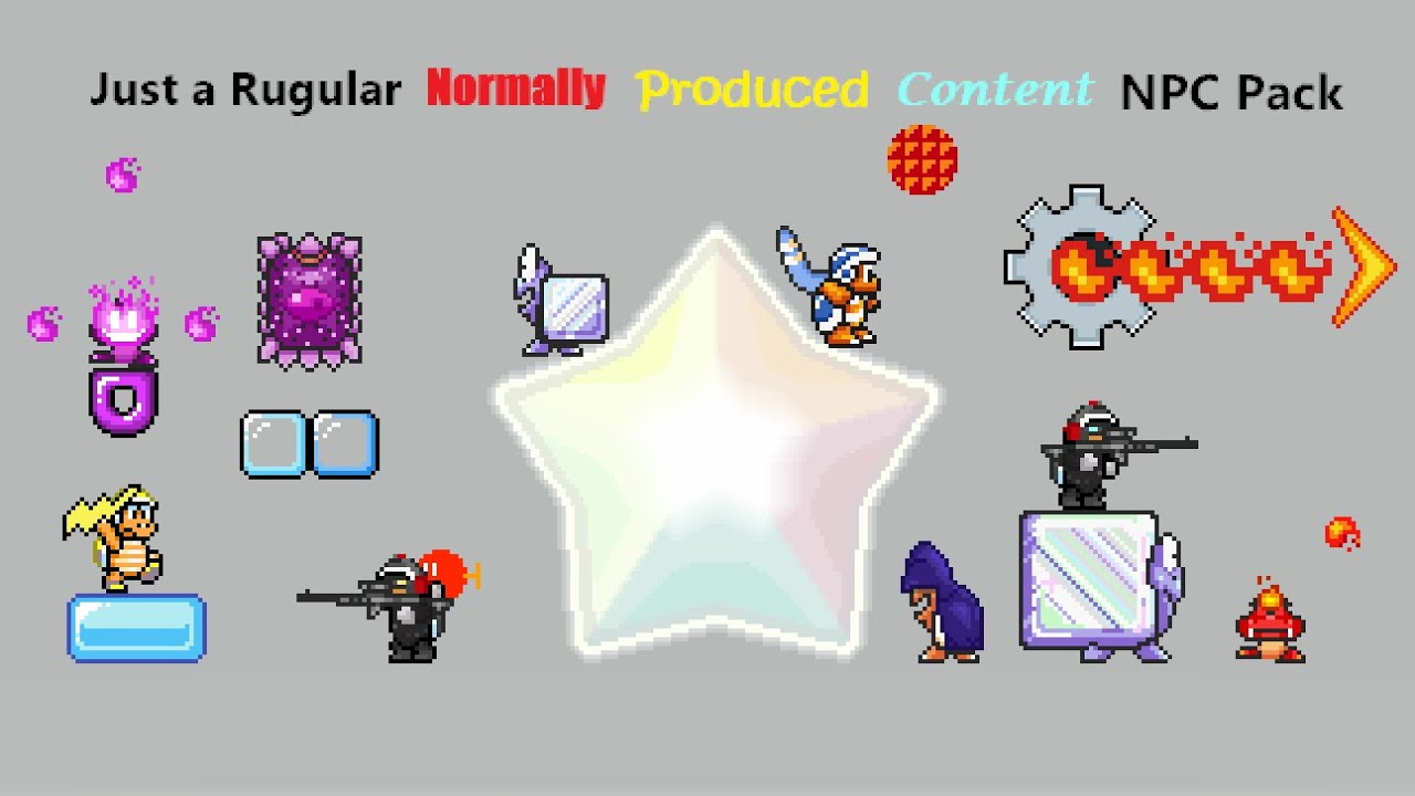 SMBX2 - Just a Regular Normally-Produced-Content NPC Pack