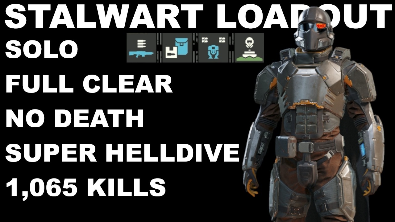 Helldivers 2 | The Frontline Gunner Build | No Death | Super Helldive