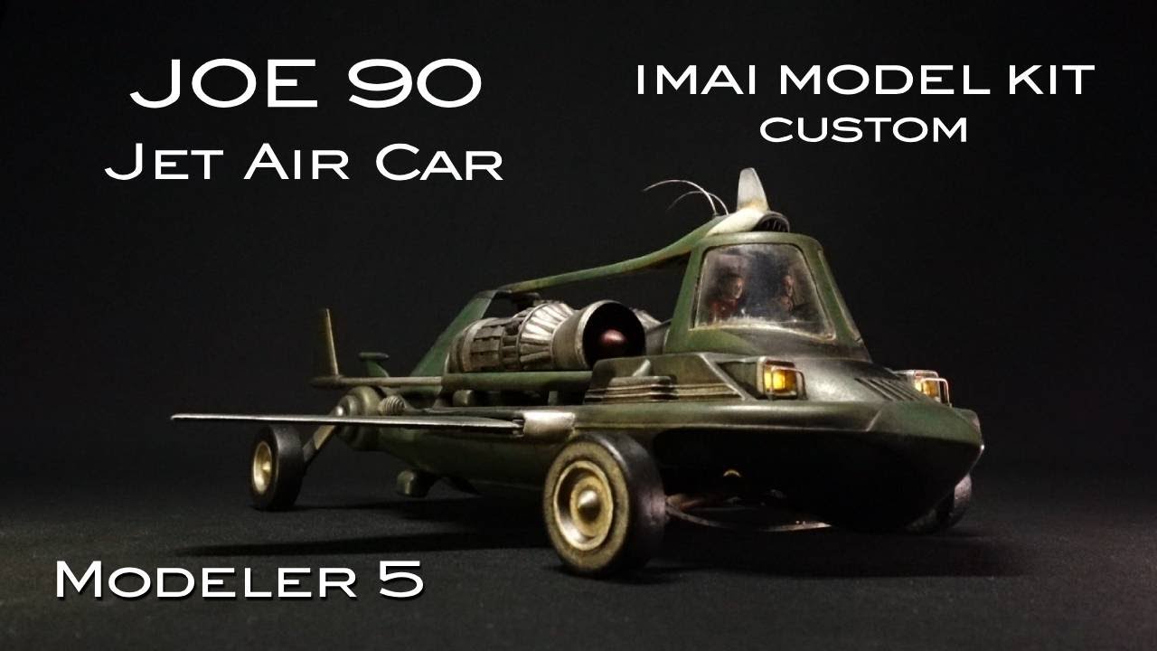 IMAI Joe 90 Jet Air Car Model Kit CUSTOM