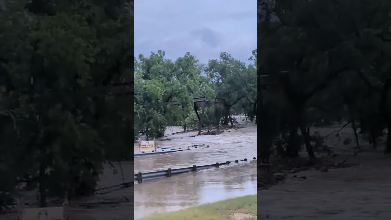 5 July 2025 Joppa Bridge swept away