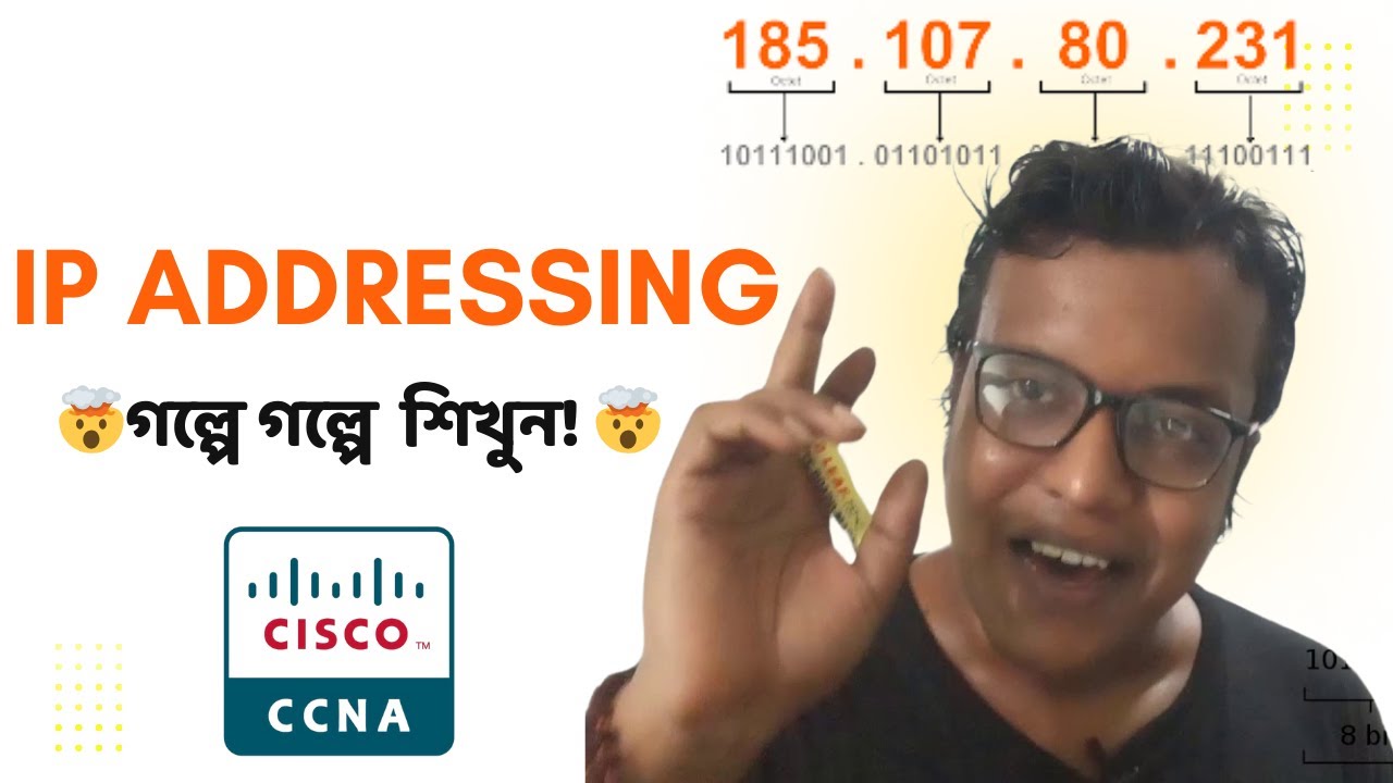 IP Addressing Bangla Tutorial 📲🖥 গল্পে গল্পে 🚀  IPv4 vs IPv6 Explained in Bangla | IP Address সহজে