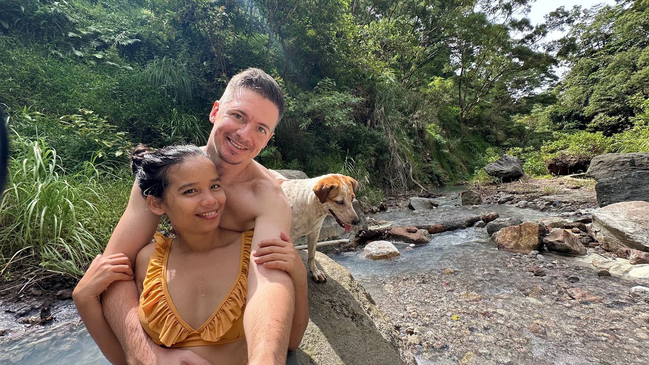 Just the two of Us! Quality time with  Dmitrii+Hotspring and Hiking Date near our Place.