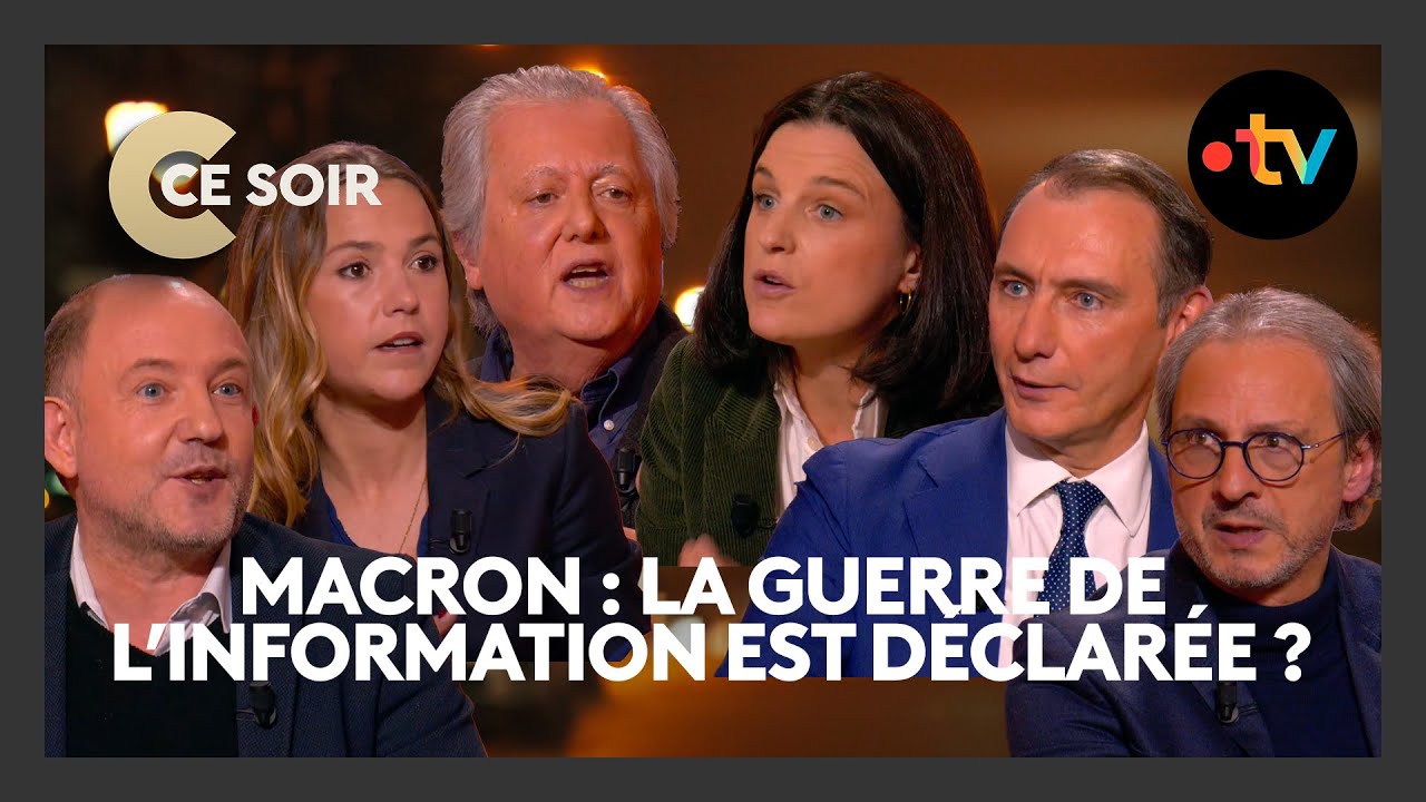 Label contre la d&eacute;sinformation de Macron : essentiel ou liberticide ? - C Ce Soir du 2 d&eacute;cembre 2025