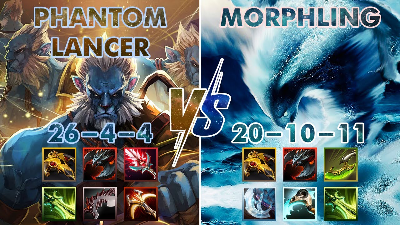 Illusions vs Evolution: Phantom Lancer vs Morphling!