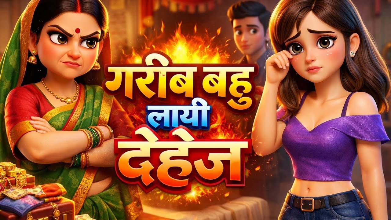 गरीब बहु लायी दहेज //“The Poor Daughter-in-Law Brought Dowry”//Hindi Story//Emotional Stories//D