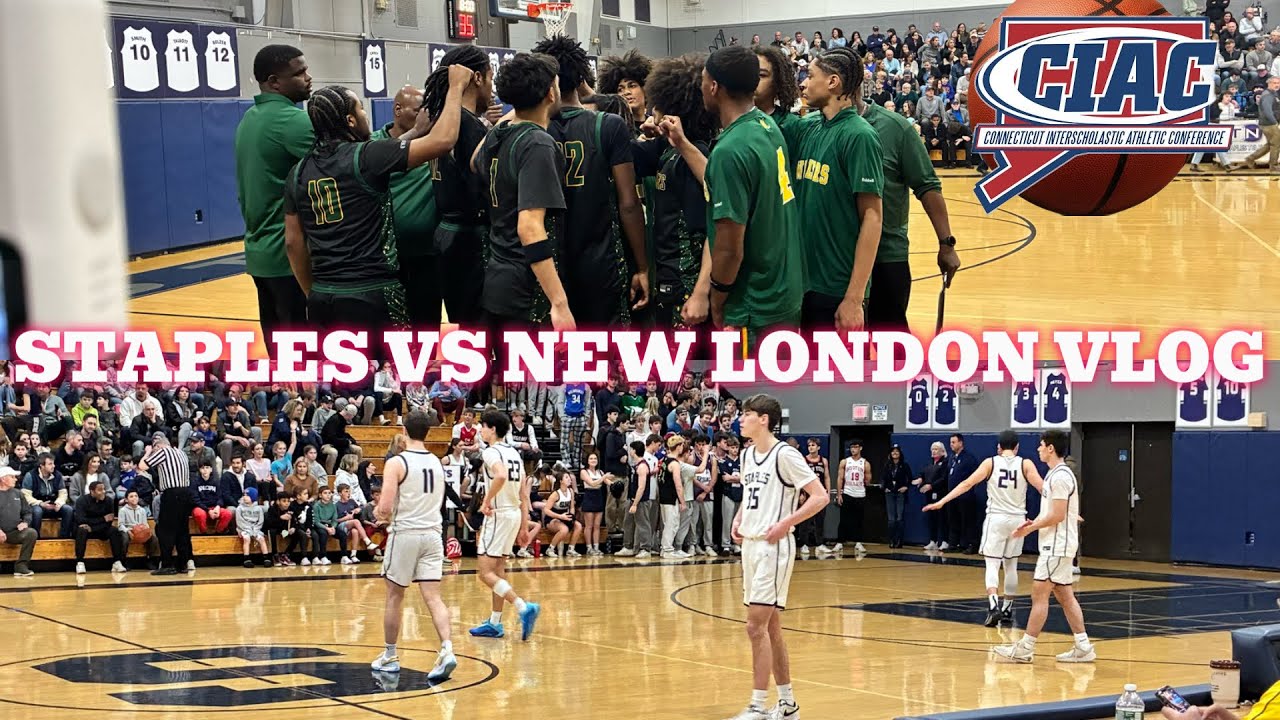 24-0 STAPLES VS NEW LONDON 🚨 | D1 STATE QUARTERFINALS | VLOG 