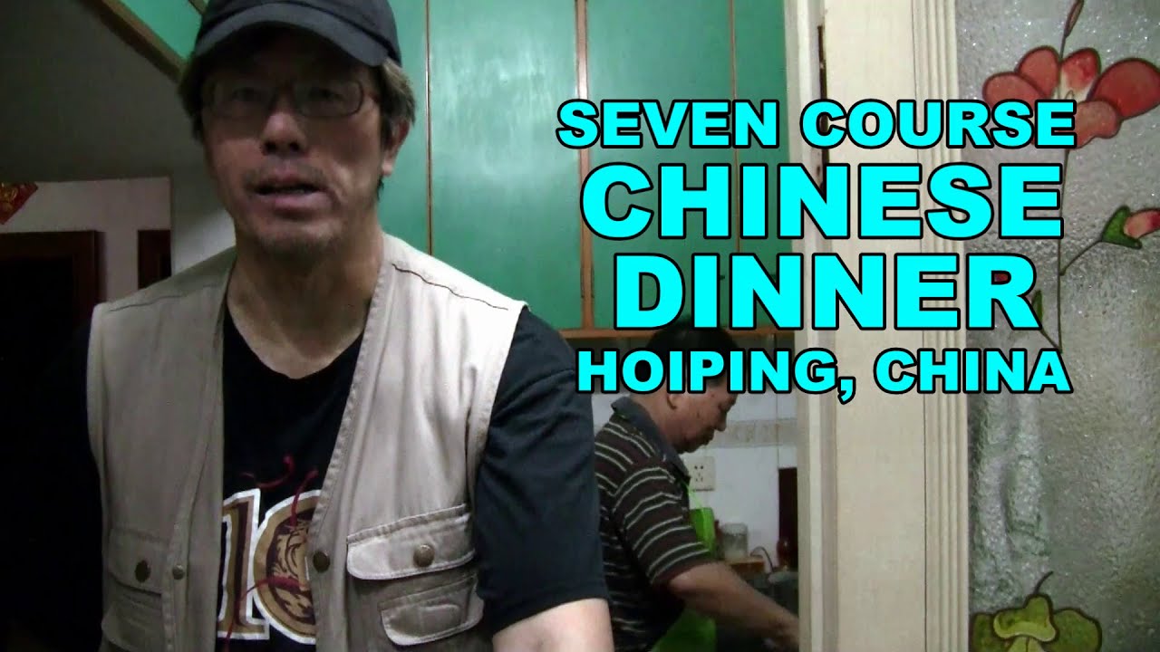 7 Recipes For Chinese Dinner  (Traditional Chinese Cooking In Hoiping, China)