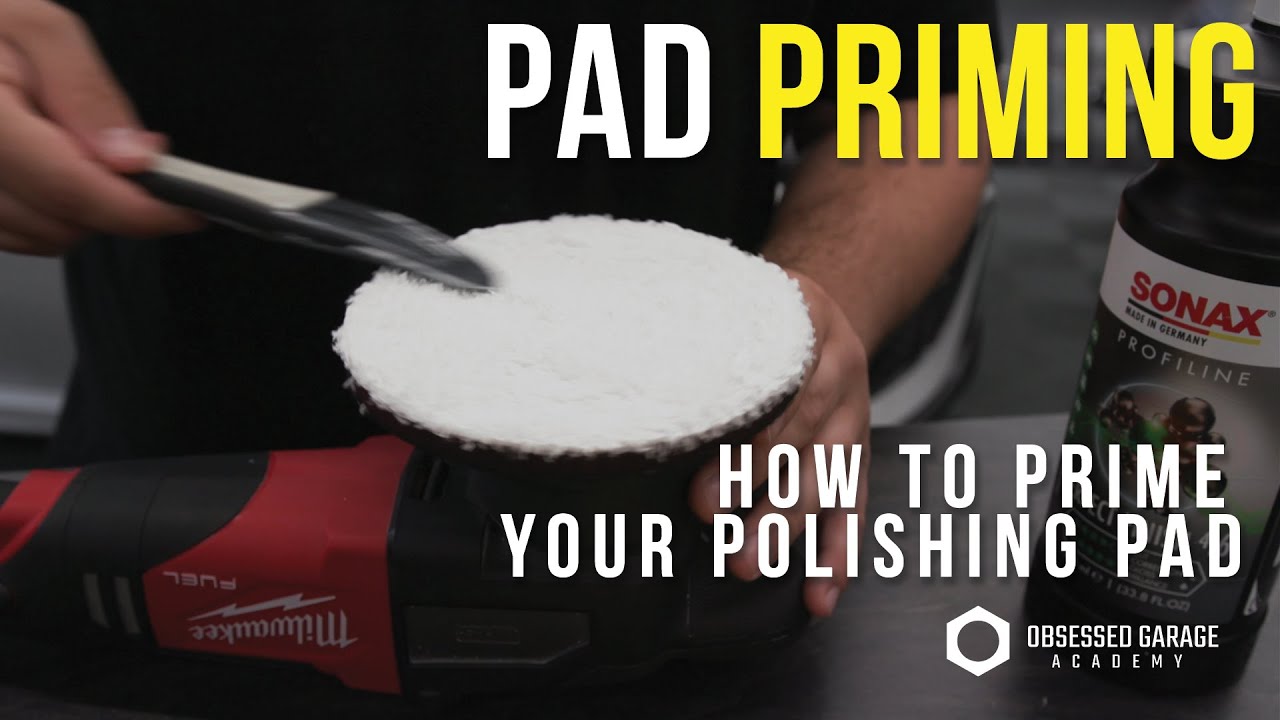 How to Prime a Polishing or Buffing Pad Correctly