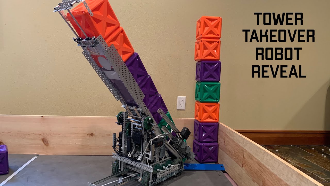 VRC Tower Takeover Robot Reveal + Explanation