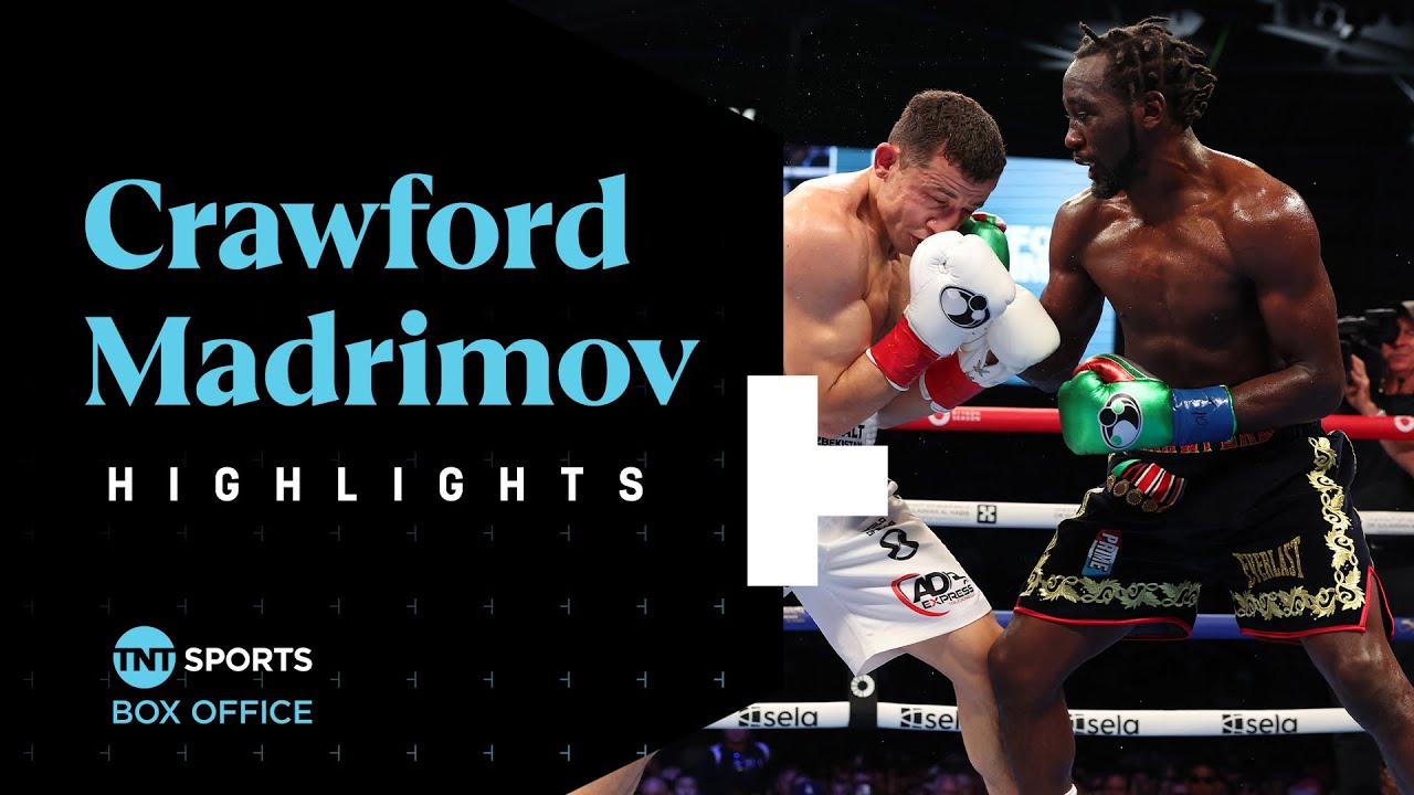 HISTORY MADE IN LA! 🐐 | Terence Crawford vs Israil Madrimov Fight Highlights | #RiyadhSeason