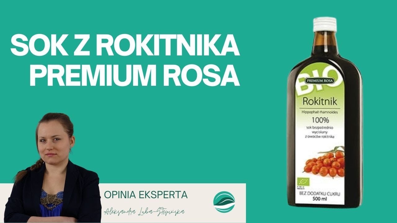 Sok z rokitnika, Premium Rosa | Opinia eksperta 😎 | Jedz dobrze by Młynarski