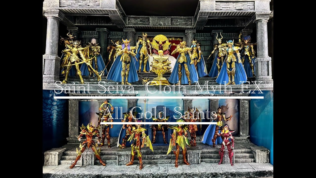 Saint Seiya Cloth Myth EX, All Gold Saints Collection