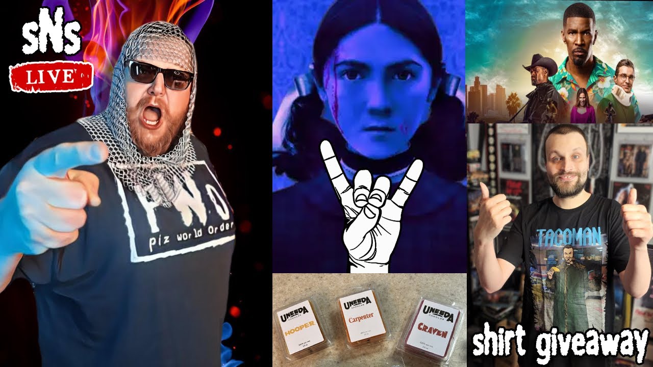 🔴sNs 3 - Tacoman Shirt Giveaway | Orphan: First Kill & Day Shift Reviews | Chill Stream