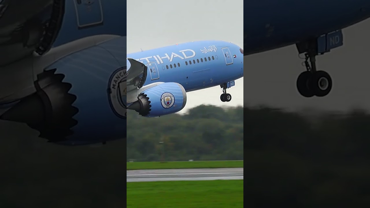 Etihad Man City SPECIAL Blast off! ✈️