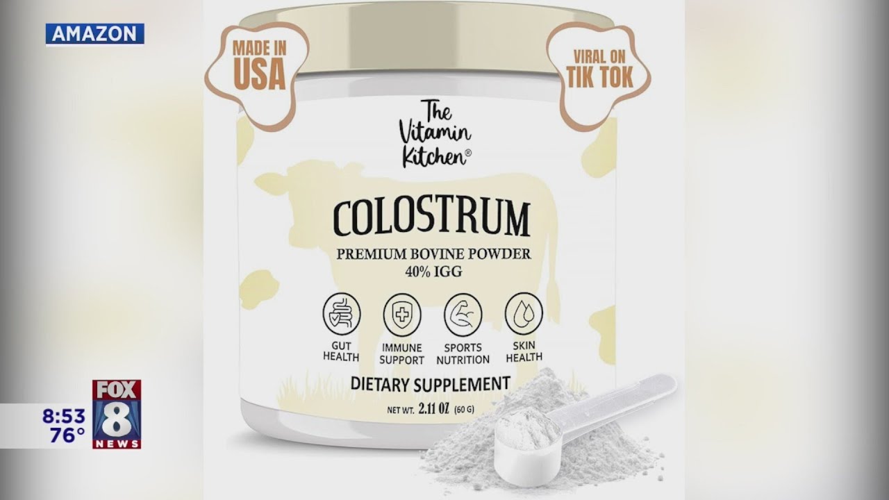 Social media calls it 'Miracle Milk' - Cleveland Clinic Dietitian weighs in on Bovine Colostrum